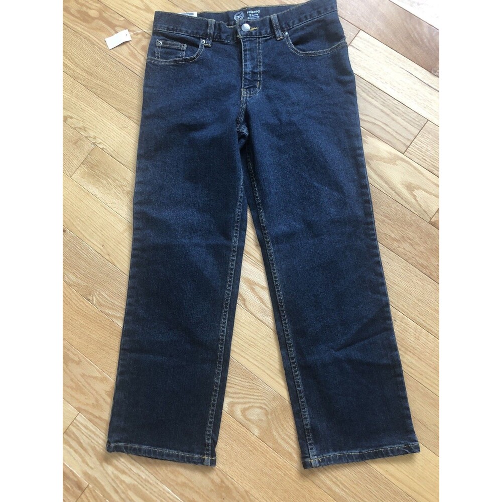 Wonder Nation Relaxed Fit Jeans Boy's Size 10 Husky Blue Denim NWT